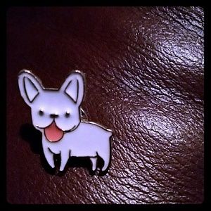 French Bulldog enamel pin